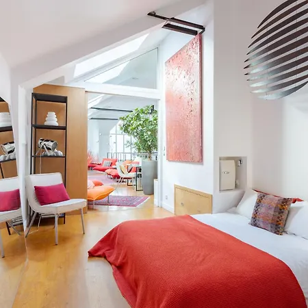 Luxury Two-story Designer Loft In Epicenter - Bright And Spacious Apartment Paris