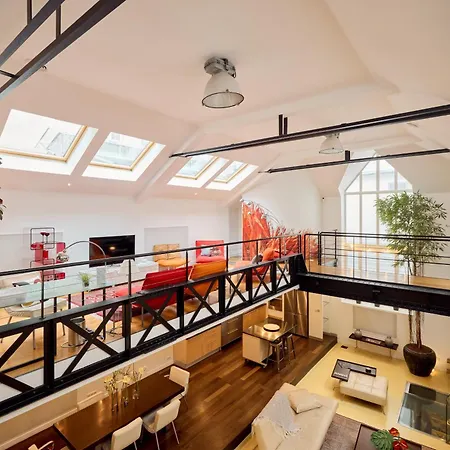 Luxury Two-story Designer Loft In Epicenter - Bright And Spacious Paris